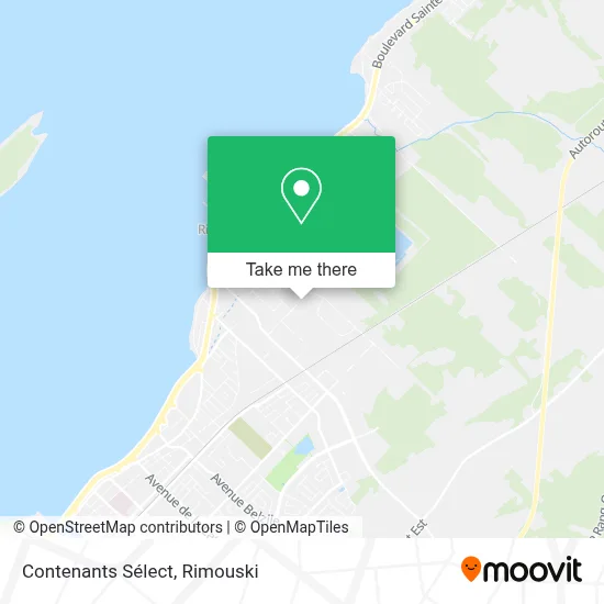 Contenants Sélect map