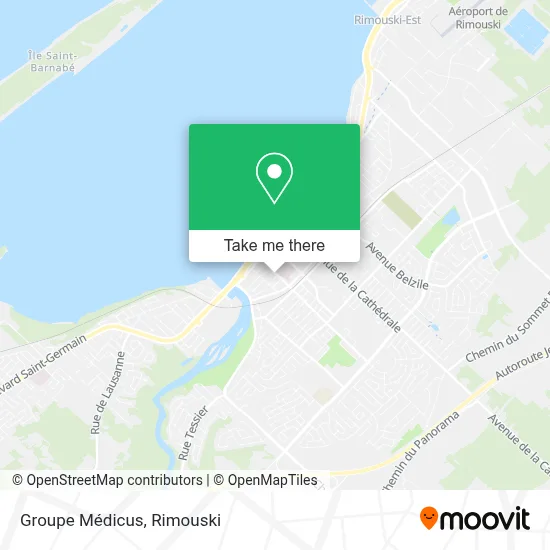 Groupe Médicus map