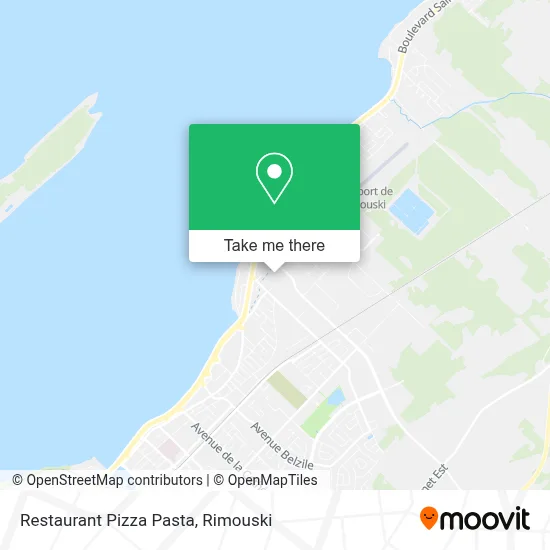 Restaurant Pizza Pasta map