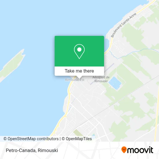 Petro-Canada map