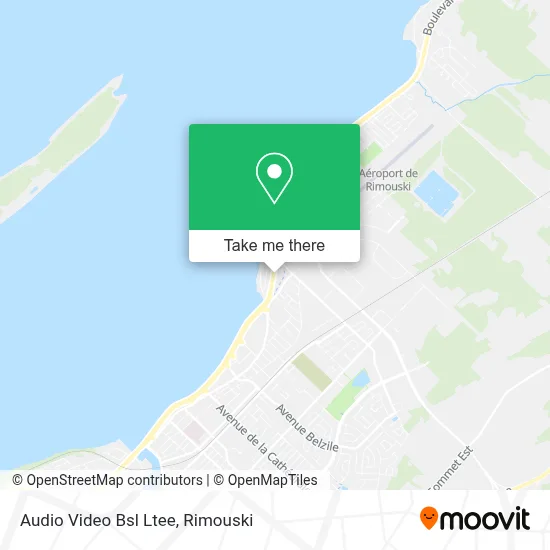 Audio Video Bsl Ltee map