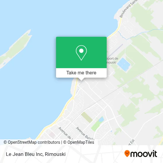 Le Jean Bleu Inc map