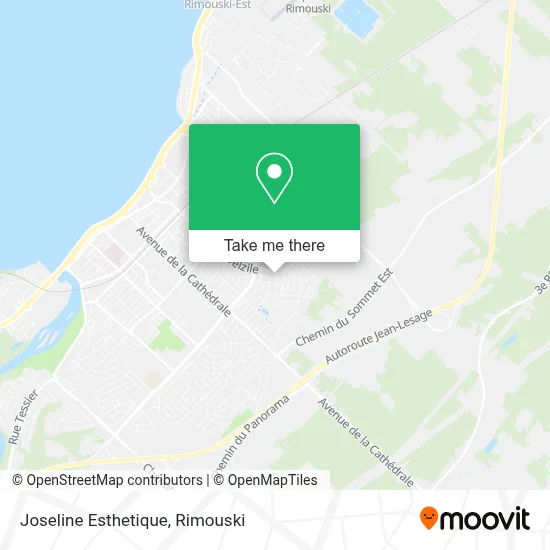 Joseline Esthetique map