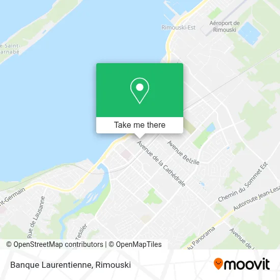 Banque Laurentienne map