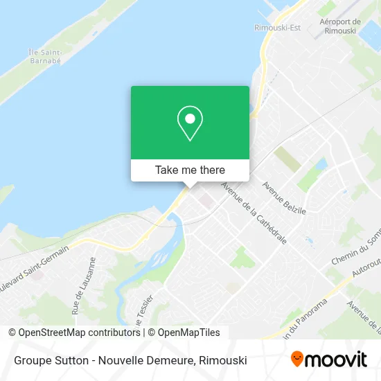 Groupe Sutton - Nouvelle Demeure map