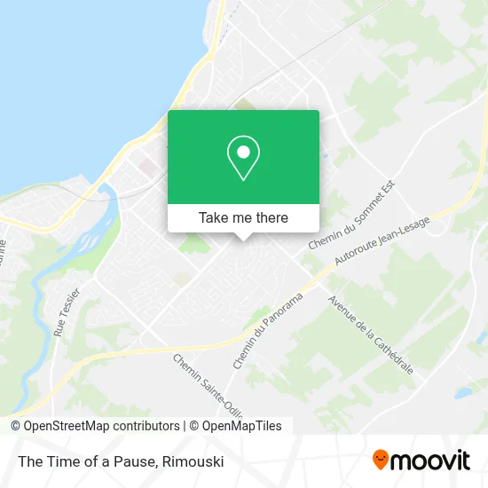 Le Temps D'Une Pause map