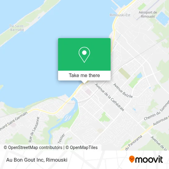 Au Bon Gout Inc map