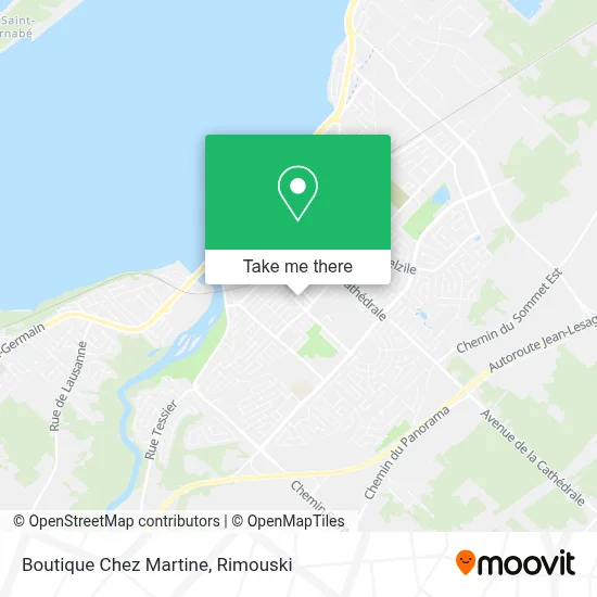 Boutique Chez Martine map