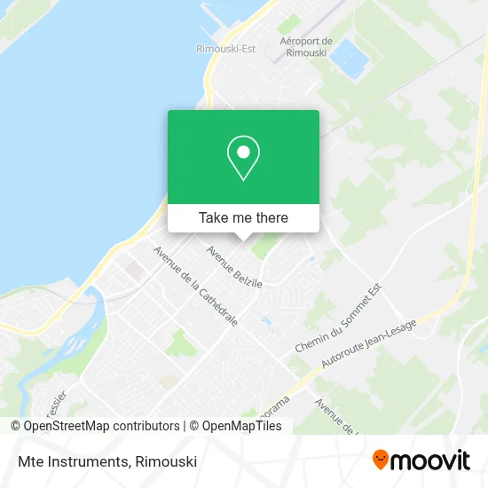 Mte Instruments map