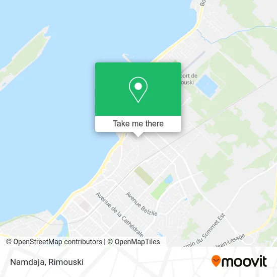 Namdaja map