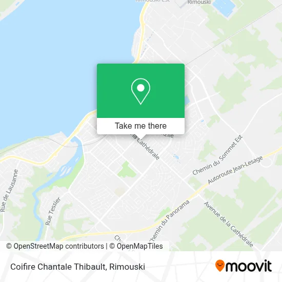 Coifire Chantale Thibault map