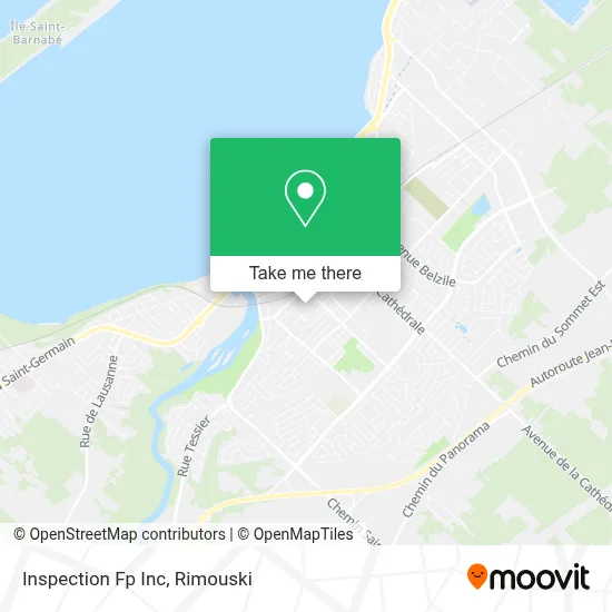 Inspection Fp Inc map