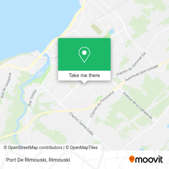 Port De Rimouski map