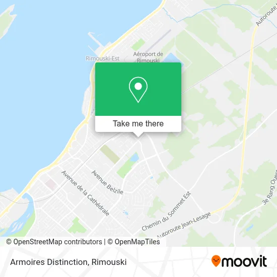 Armoires Distinction map