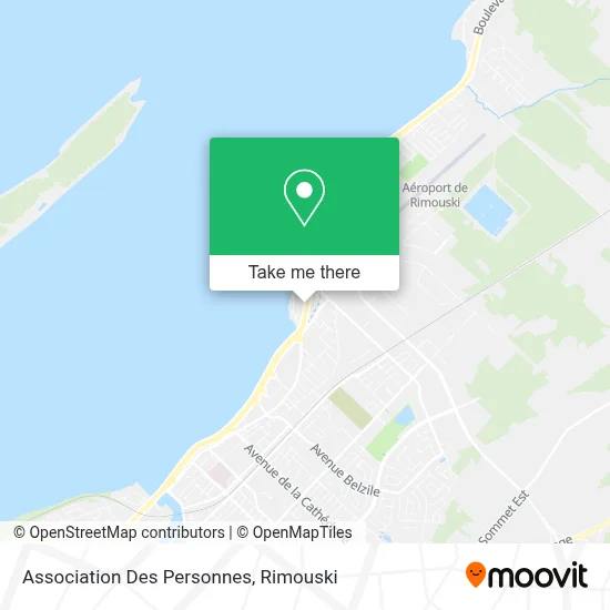 Association Des Personnes map