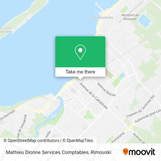 Mathieu Dionne Services Comptables map