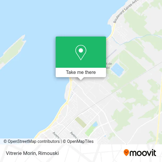 Vitrerie Morin map