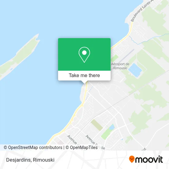 Desjardins map