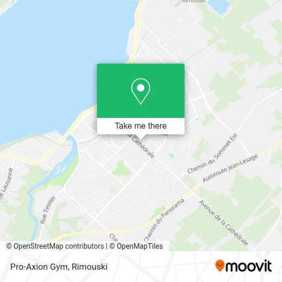 Pro-Axion Gym map