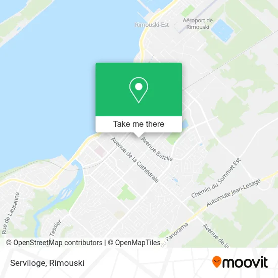 Serviloge map