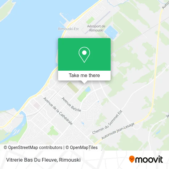 Vitrerie Bas Du Fleuve map