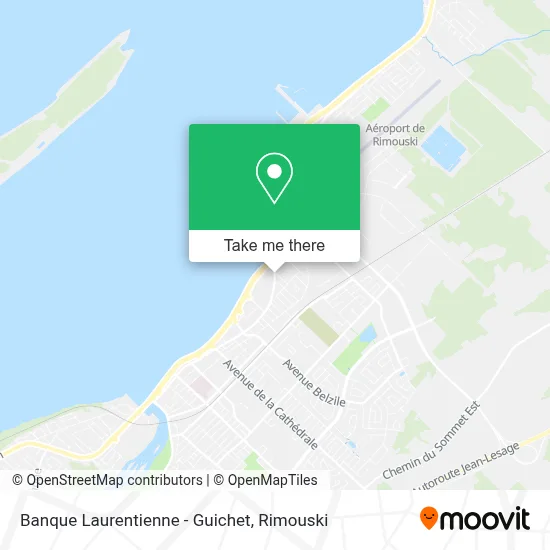 Banque Laurentienne - Guichet map
