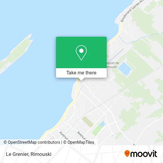 Le Grenier map