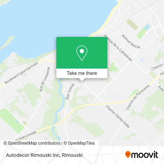 Autodecor Rimouski Inc map