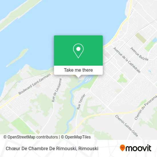 Chœur De Chambre De Rimouski map