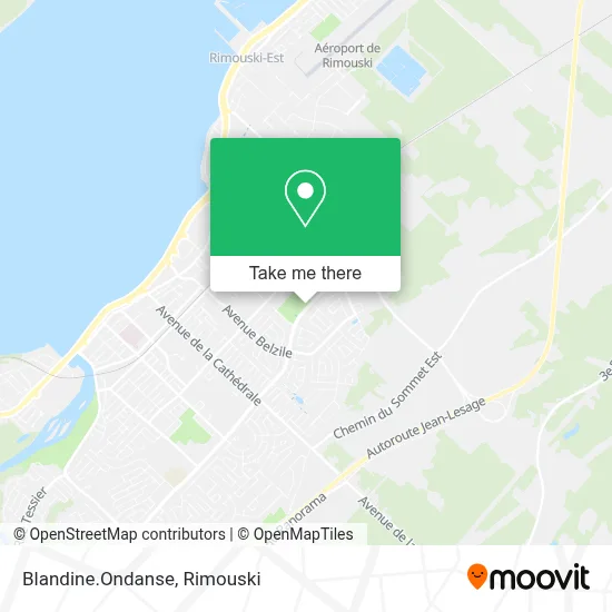 Blandine.Ondanse map