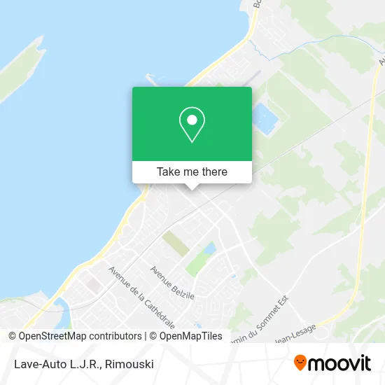 Lave-Auto L.J.R. map