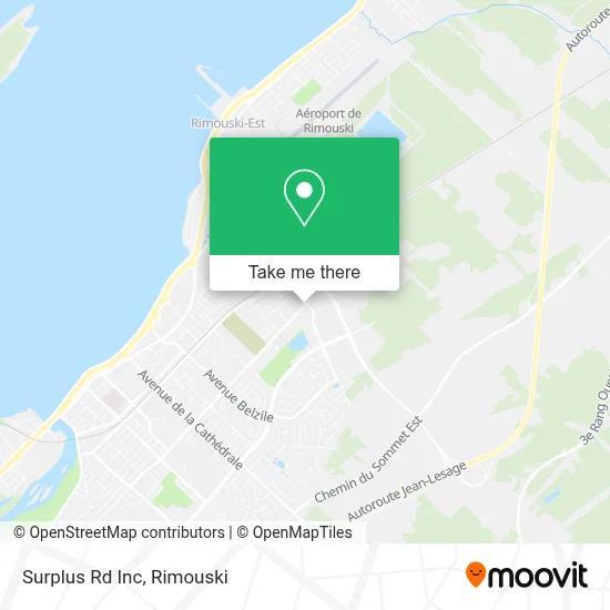 Surplus Rd Inc map