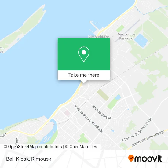 Bell-Kiosk map