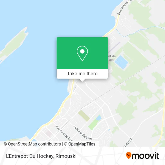 L'Entrepot Du Hockey map