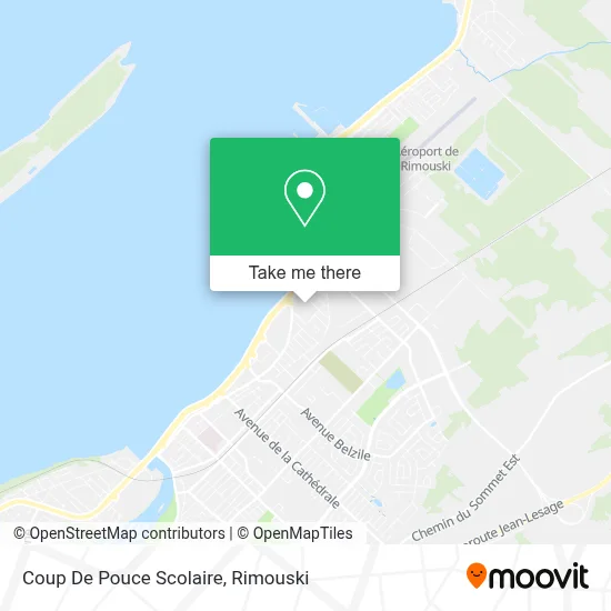 Coup De Pouce Scolaire map