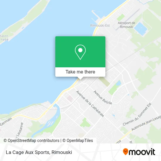 La Cage Aux Sports map