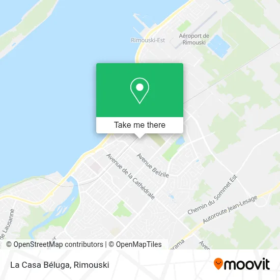 La Casa Béluga map