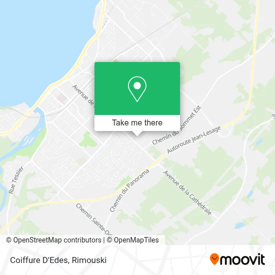 Coiffure D'Edes map