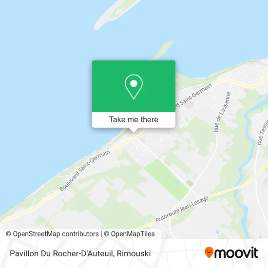 Pavillon Du Rocher-D'Auteuil map
