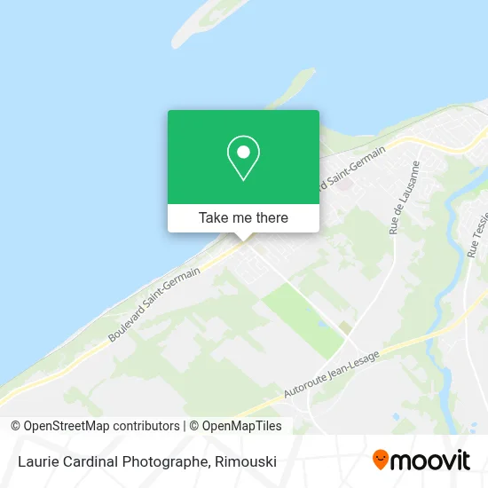 Laurie Cardinal Photographe map