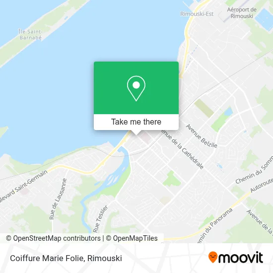 Coiffure Marie Folie map