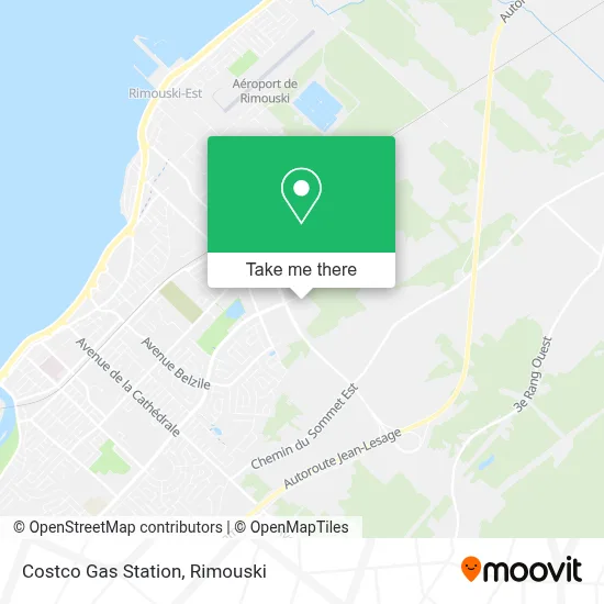 Costco Gas Station map