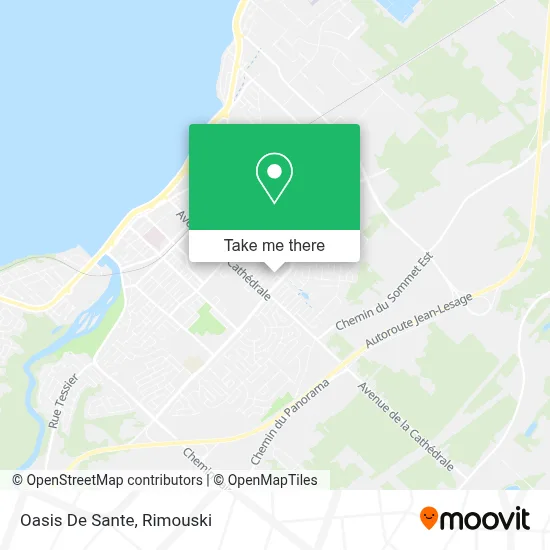 Oasis De Sante map