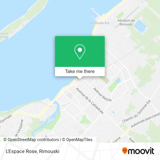 L'Espace Rose map