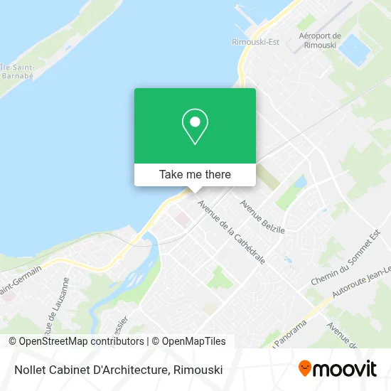 Nollet Cabinet D'Architecture map