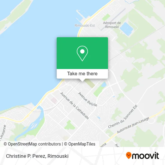 Christine P. Perez map
