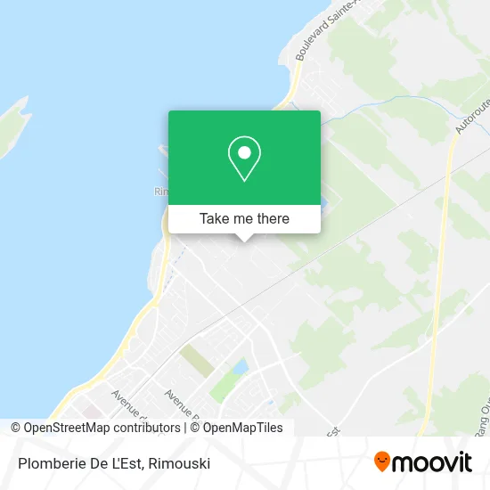 Plomberie De L'Est map