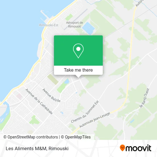 Les Aliments M&M map