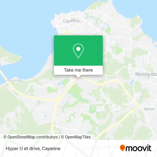Hyper U et drive map