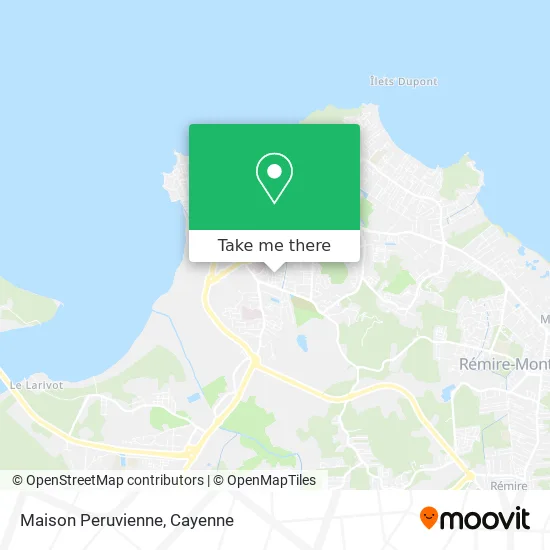 Maison Peruvienne map